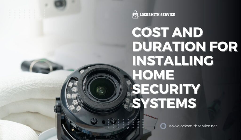 Projecting The Cost And Duration For Installing Home Security Systems