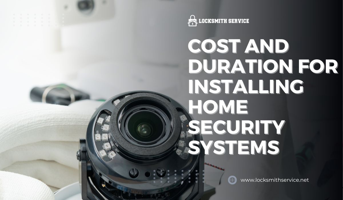 Projecting The Cost And Duration For Installing Home Security Systems